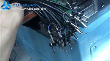 Automatic European Power Cord Plug Riveting Machine YH-280-O, Europlug Riveting Press Machine