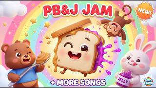Peanut Butter Jelly Jam + More Tiny Toons Nursery Rhymes &amp; Kids Songs | Cartoons