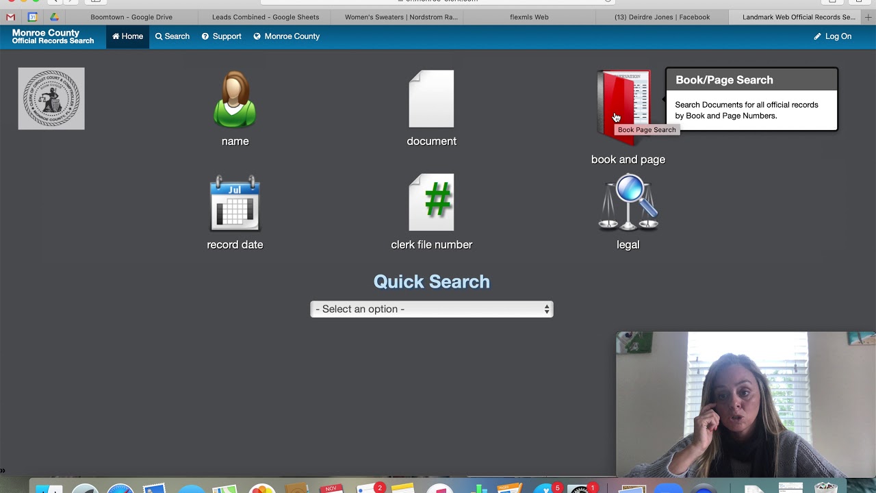 Clerk of the Court Search Property Records in Monroe County FL YouTube