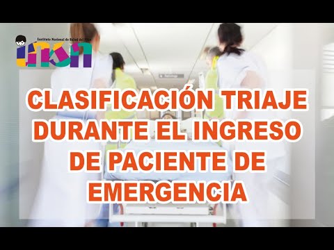 Clasificación Triaje durante el Ingreso de Paciente de Emergencia - Telecapacitación INSN Niveles de prioridad en urgencias: ¿Cómo se clasifican?