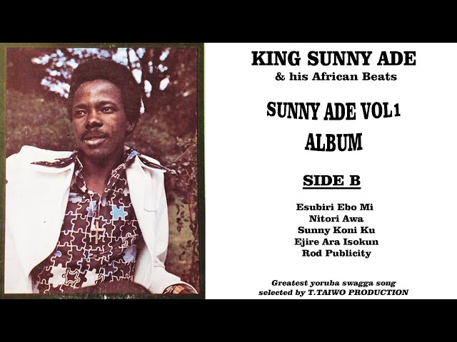 SUNNY ADE-ESUBIRI EBO MI (SUNNY ADE VOL 1 ALBUM) class=