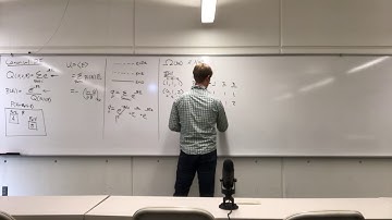 (Nov. 6, 2019) Partition function example and entropy equations