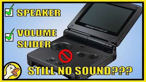 Not Your Average Sound Fix on a Game Boy Advance SP (No Audio)