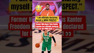 Former NBA player Enes Kanter declared for the WNBA DRAFT 👀 #nba #shorts #basketball #foryou