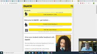 Recording yourself talking using Qwiqr for fast formative feedback