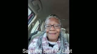 @VanessaWilliamsVEVO Save the best for Last (Cover)