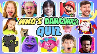 Who Is DANCING & SINGING? | Salish Matter, Diana, Wednesday, MrBeastб King Ferran, Lay Lay