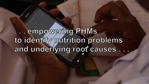 District Nutrition Monitoring System
