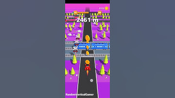 Traffic Run! [Level 107] | Walkthrough #Shorts