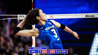 : Sarina Koga Destroyed Volleyball Team Turkey With 31 Points !!!