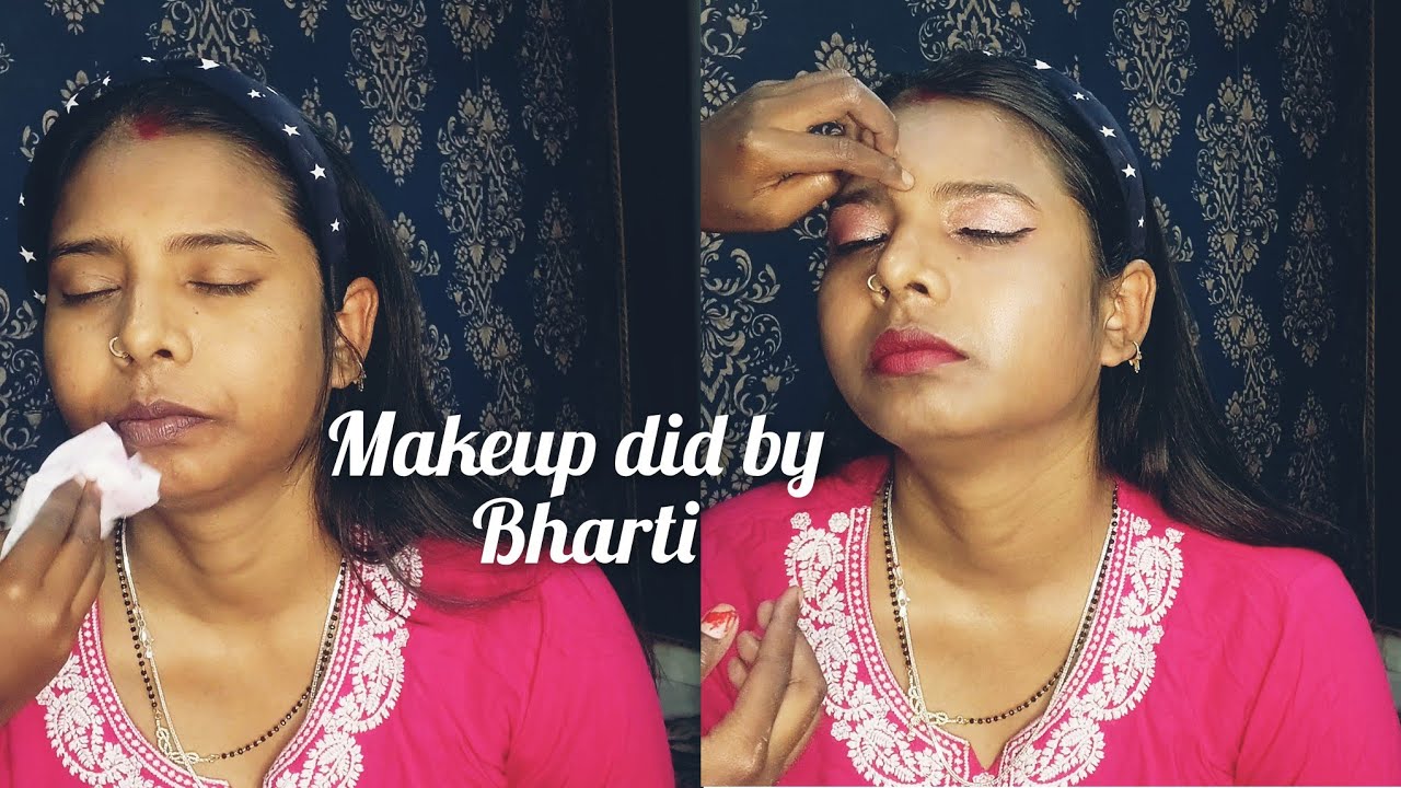 Soft and beautiful makeup done by bharti...extermly relaxing..