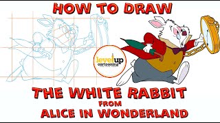 Draw The White Rabbit  Alice in Wonderland