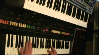 Roland Jupiter 8 + Linn Drum Jupiter Split Mode Rezo Bass/Polybrass