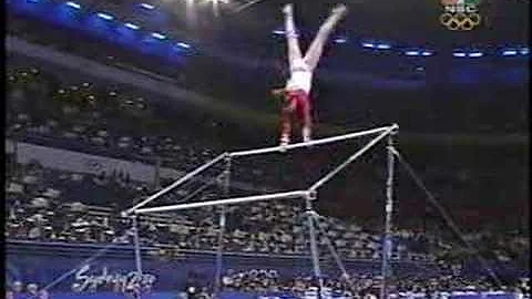 Elise Ray - 2000 Olympics AA - Uneven Bars