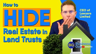 How to HIDE Real Estate in Land Trusts & Own Property Privately