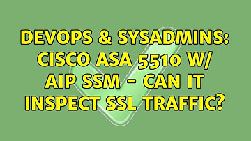 DevOps & SysAdmins: Cisco ASA 5510 w/ AIP SSM - Can it inspect SSL traffic?