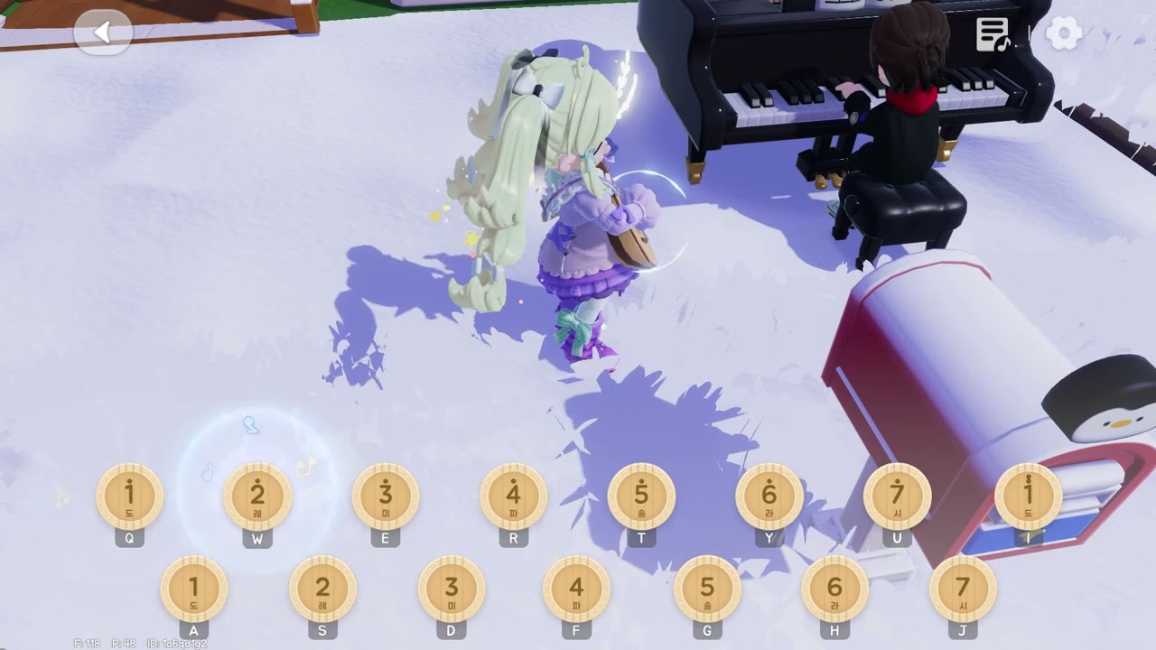 두근두근타운 합주 -  원신 시틀라리 방 bgm