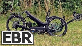 Outrider 422 Alpha Video Review - High Power Recumbent Electric Trike, Touring Setup