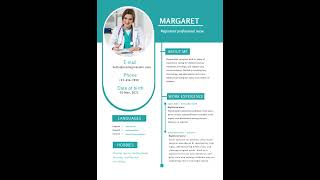 Blue and White Modern CV Resume Blue and White Modern CV Resume