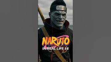 If Naruto Character Were Real...This Is What It’d Look Like ⚡ Part 4 #Naruto #Fyp #Shorts