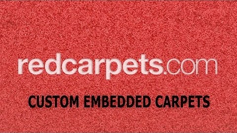 RedCarpets.com Custom Embedded Carpets
