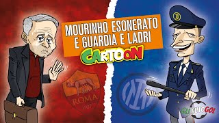 AUTOGOL CARTOON - Esonero Mourinho e 