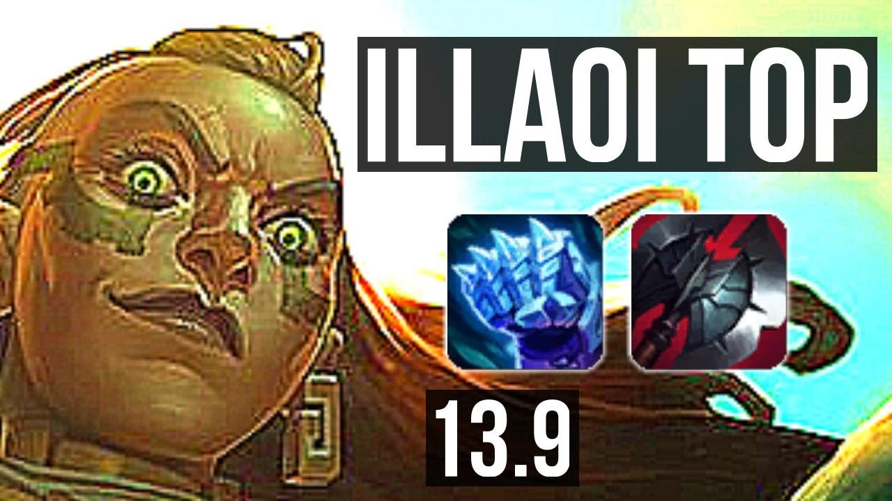 ILLAOI vs TEEMO (TOP), 69% winrate, Comeback, KR Diamond