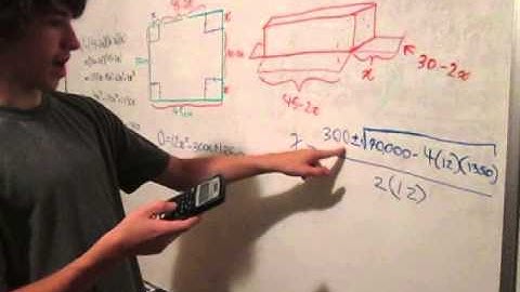 Solving volume optimization problem
