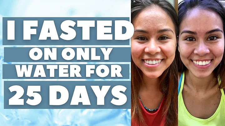 WATER FASTING RESULTS  NO FOOD FOR 25 DAYS // MY 2...