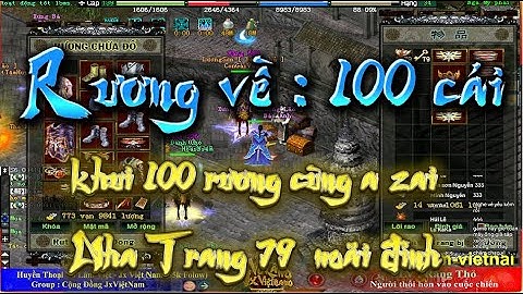 🌠Mở Rương | khui 100 Rương Hoàng Kim môn Phái cho chú bộ đội Trưởng LÃo bang Xưng Bá [ Jx Việt Nam ]