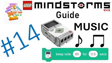 How to Program MUSIC In Your Robot! | Lego Mindstorms Ev3 with Scratch Guide [14]