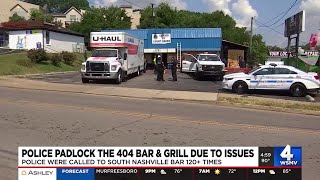 Nashville bar shut down after police responded to it 120+ times over 5 years