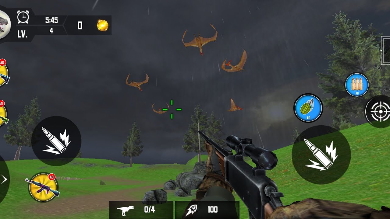 Angry Dinosaur City Attack 🤯New Dinosaur Game Video