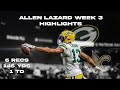 Allen Lazard Week 3 Highlights | Packers vs Saints