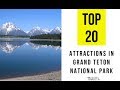 top 20 tourist attractions in grand teton national park wyoming
