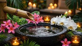 Let This Soft Waterfall and Piano Background Noise Wash Away Your Stress, Peaceful Sleep Experience screenshot 1