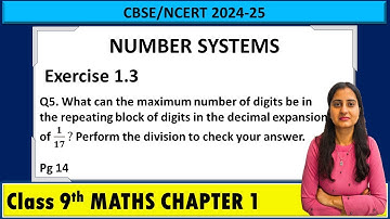 Number Systems exercise 1.3 question 5 | Class 9 Maths Chapter 1