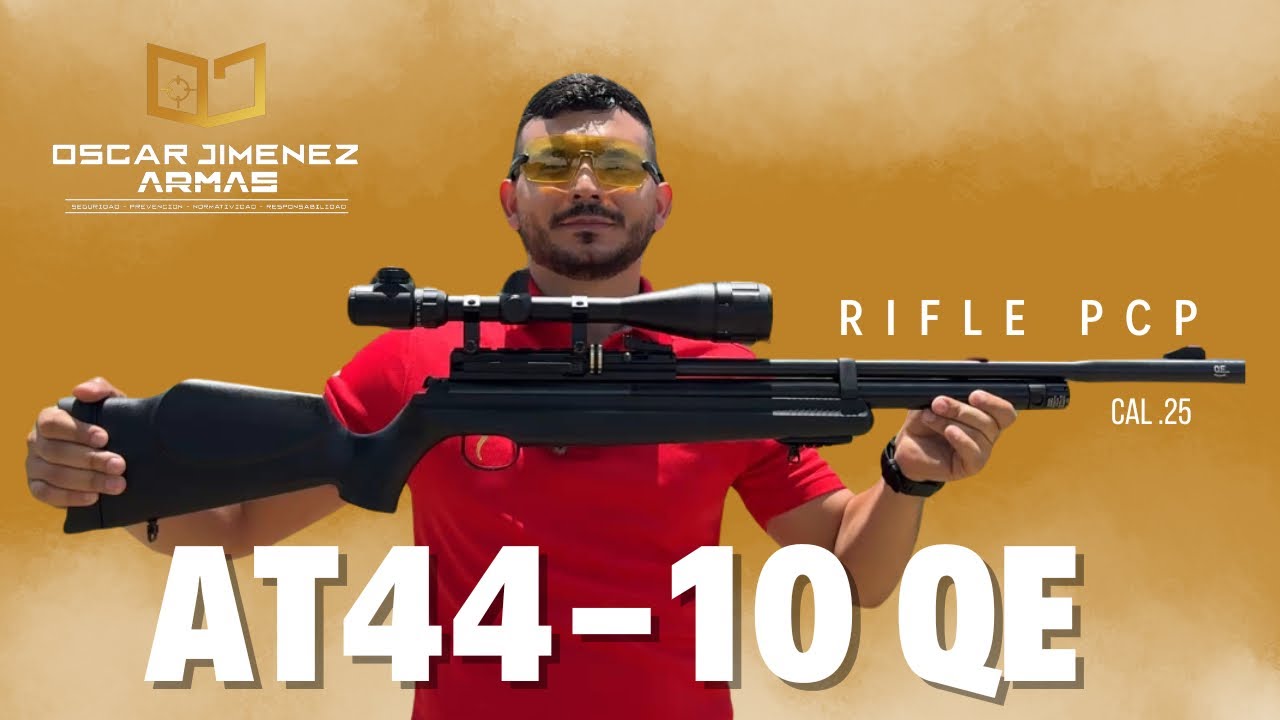 😎 Rifle PCP Hatsan T44-10 QE Potencia, precisión y tecnología en un ...