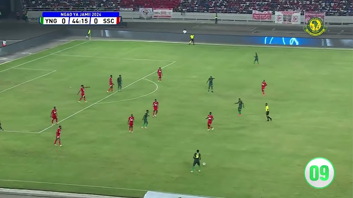 Goli la Yanga Vs Simba kwenye Nusu fainali ya Ngao ya jamii
