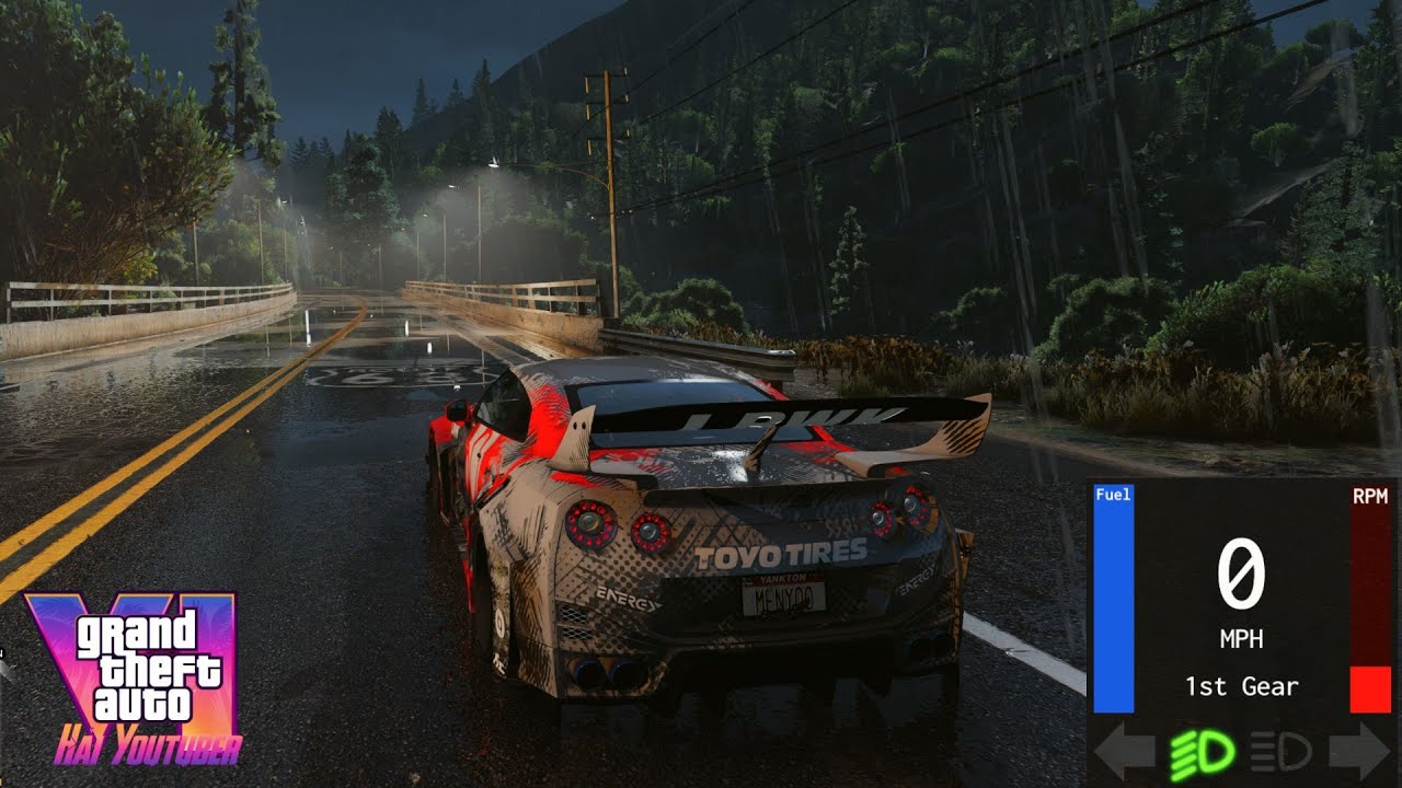 Hướng Dẫn Mod Chế Độ Lái Xe Thực Tế - Mượt Mà & Chill GIống Gam3 4 Lif3 | Smooth Driving  | GTA 5