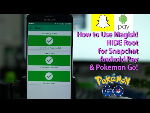 Root GO Pokemon Spoofing Safe Method Android Magisk Root Read