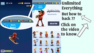 Subway Surfer Unlimited coins. | Keys and Everything | #X sub. screenshot 1