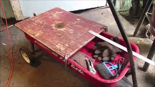 Made a Work Station top on my Little Red Wagon by not2fast4u2c 150 views 10 months ago 6 minutes, 59 seconds