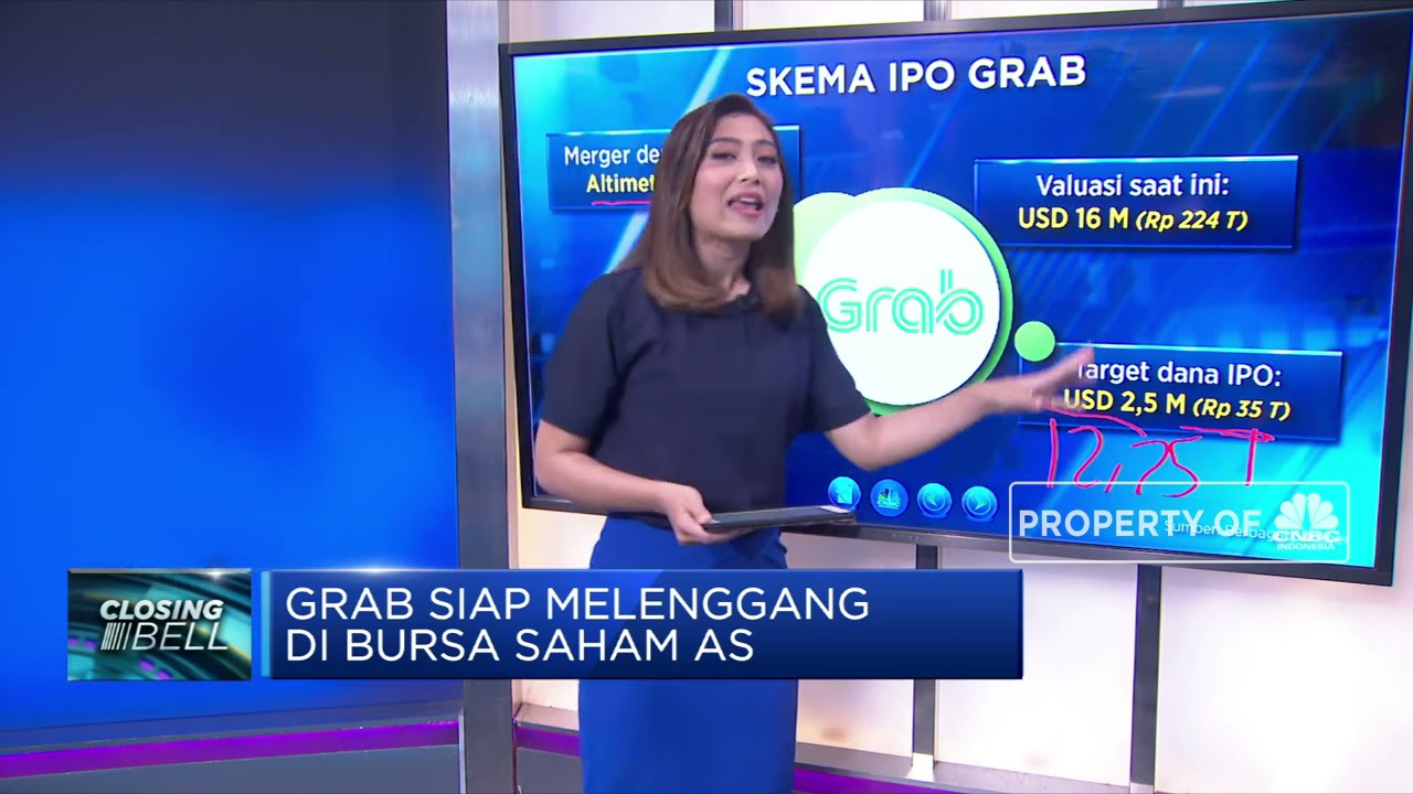 Grab Siap Melenggang di Bursa Saham AS