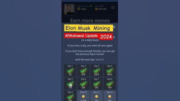 New mining app ! telegram new mining bot ! Elon Musk mining update ! #mining new mining app 2024