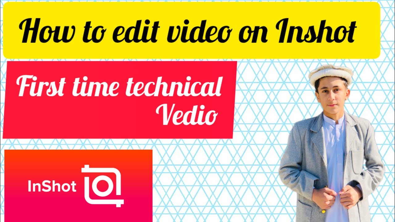 How to edit video on Inshot || first time technical video || # ...