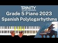 Trinity grade 5 piano 2023  spanish polylogarhythms vicari