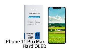 #oled #iphone #oledscreen Hispider iPhone 11 Pro Max Hard OLED screen Assembly test