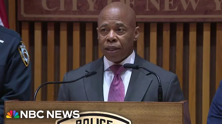 NYC mayor says Columbia protests have been ‘co-opted by outside agitators'