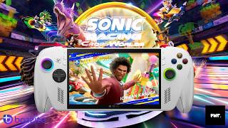 ROG XBOX ALLY / Sonic Racing: CrossWorlds Performance / Bazzite OS